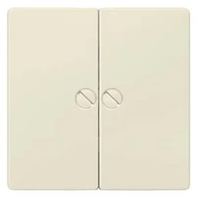 Siemens 5TG6295 – DELTA i-system electrical white Rocker switch, can be screwed for two-circuit switch, 55x 55 mm