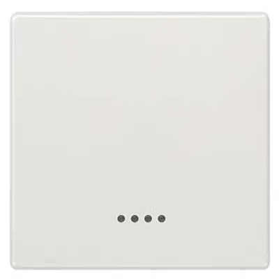 Siemens 5TG7140-1 – DELTA style, platinum metallic Rocker switch with window