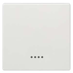 Siemens 5TG7140-1 – DELTA style, platinum metallic Rocker switch with window — photo 1 of 3