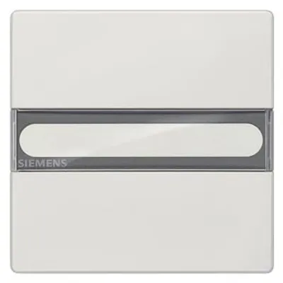 Siemens 5TG7156 – DELTA style, titanium white Rocker switch with label for universal switch Change/off for intermediate and OFF…