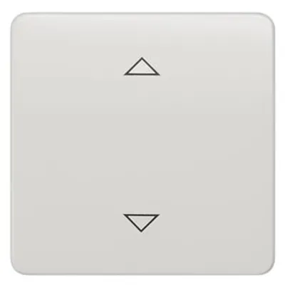 Siemens 5TG7960 – DELTA profil, titanium white Rocker switch with shutter symbols for pushbutton 1-fold Mid-position 65x 65 mm