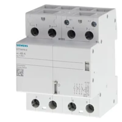 Siemens 5TT4464-2 – Remote control switch Contact for 40 A Voltage 24 V AC 4 NO…