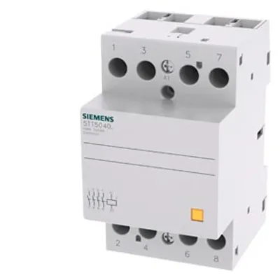 Siemens 5TT5040-0 – Insta contactor with 4 NO contact for 230 V AC, 400 V 40 A control 230 V AC 220 V DC