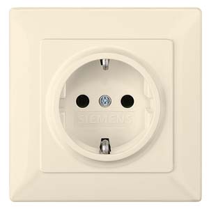 Siemens 5UB1583 – DELTA line SCHUKO socket outlet 250 V AC — photo 1 of 3