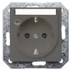 Siemens 5UB1925 – DELTA i-system carbon metallic SCHUKO socket outlet 10/16 A 250 V With screwless Connection terminals Status… — photo 1 of 3