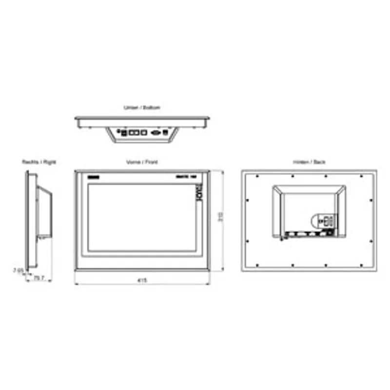 Siemens 6AV2144-8QC10-0AA3 — photo 1 of 3