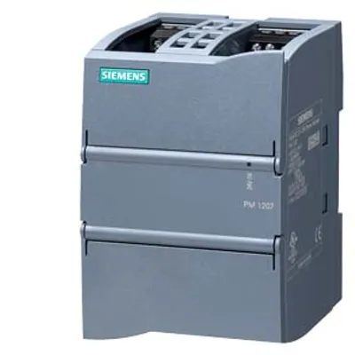 Siemens 6EP1332-1SH71 – SIMATIC S7-1200 Power Module PM1207 Stabilized power supply input: 120/230 V AC, output: DC 24 V/2,5 A