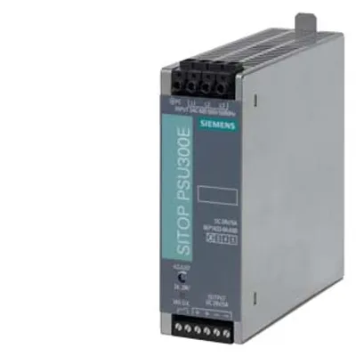 Siemens 6EP1433-0AA00 – SITOP PSU300E 24 V/5 A Stabilized power supply input: 3 AC 400-500 V output: 24 V DC/5 A Siemens 6EP1433-0AA00 – SITOP PSU300E 24 V/5 A Stabilized power supply input: 3 AC 400-500 V output: 24 V DC/5 A