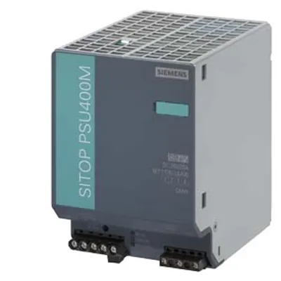 Siemens 6EP1536-3AA00 – SITOP PSU400M/DC/DC/600V/24V/20A SITOP PSU400M 20 A DC/DC converter input: 600 V DC output: 24 V DC/20 A