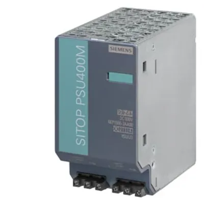 Siemens 6EP1566-3AA00 – SITOP PSE400M SAB Ballast for 6EP1536-3AA00 Input: 300 to 900 V DC Output: 300 to 900 V DC