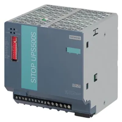 Siemens 6EP1933-2EC51 – SITOP UPS500S maintenance-free uninterruptible power supply with USB interface basic device 5 kWs input: 24 V…