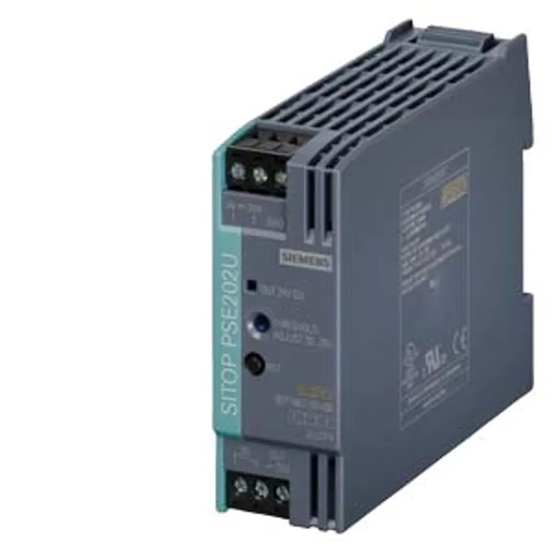 Siemens 6EP1962-2BA00 – SITOP PSE202U/Red. M./24VDC/100VA/NECCL2 SITOP PSE202U NEC Class 2 Redundancy module Input/output: 24 V DC…