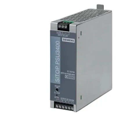 Siemens 6EP3124-0TA00-0AY0 – SITOP PSU3400/DC/DC/24V/12V/15A SITOP PSU3400 12 V/15 A Stabilized power supply Input: 24 V DC (14…32 V)…