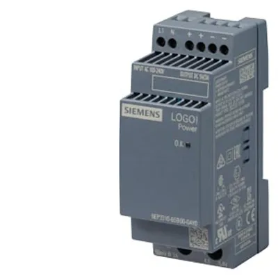 Siemens 6EP3310-6SB00-0AY0 – LOGO!Power/1AC/5VDC/3A LOGO!POWER 5 V / 3 A stabilized power supply input: 100-240 V AC output: 5 V DC / 3 A