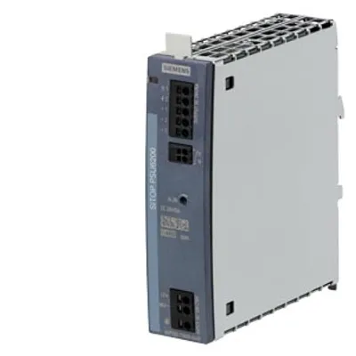 Siemens 6EP3333-7SB00-0AX0 – SITOP PSU6200/1AC/24VDC/5A SITOP PSU6200 24 V/5 A stabilized power supply input: 120 - 240 V AC