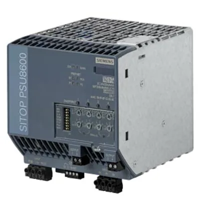 Siemens 6EP3336-8MB00-2CY0 – SITOP PSU8600/1AC/24VDC/20A/4X5A PN SITOP PSU8600 1AC 20 A/4x5 A PN stabilized power supply input: 100-240 V…