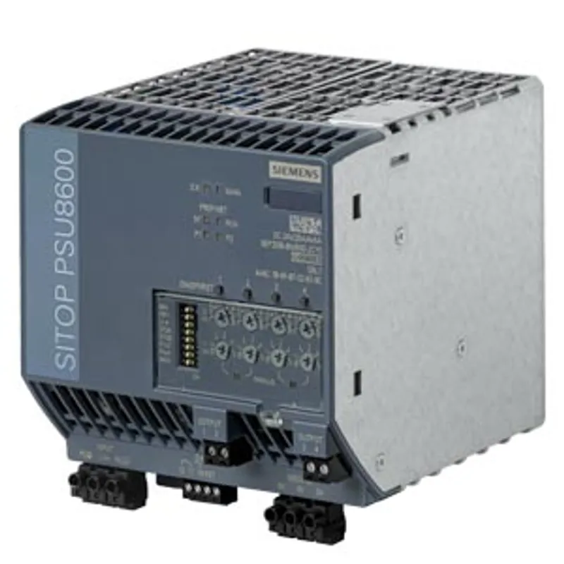 Siemens 6EP3336-8MB00-2CY0 – SITOP PSU8600/1AC/24VDC/20A/4X5A PN SITOP PSU8600 1AC 20 A/4x5 A PN stabilized power supply input: 100-240 V…