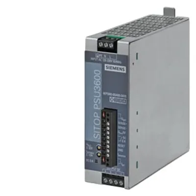 Siemens 6EP3343-0SA00-0AY0 – SITOP PSU3600 FLEXI/1AC/3-52VDC/10A/120W SITOP PSU3600 flexi Stabilized power supply Input: 120-230 V AC…