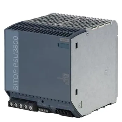 Siemens 6EP3437-8UB00-0AY0 – SITOP PSU3800/3AC/24VDC/30-40A SITOP PSU3800 24 V/30-40 A stabilized power supply input: 400-500 V 3 AC…