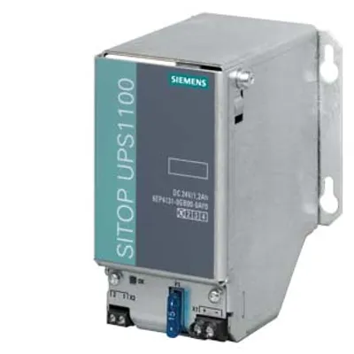 Siemens 6EP4131-0GB00-0AY0 – SITOP UPS1100/Battery module/24V/1.2AH Spare part: SITOP UPS1100 battery module with maintenance- free sealed…