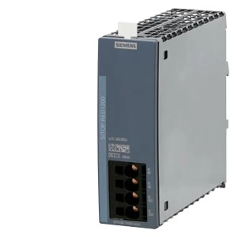 Siemens 6EP4348-7RB00-0AX0 – SITOP RED1200/24/48VDC/2X40A SITOP RED1200 redundancy module input/output: DC 24/48V/80 A Suitable for…