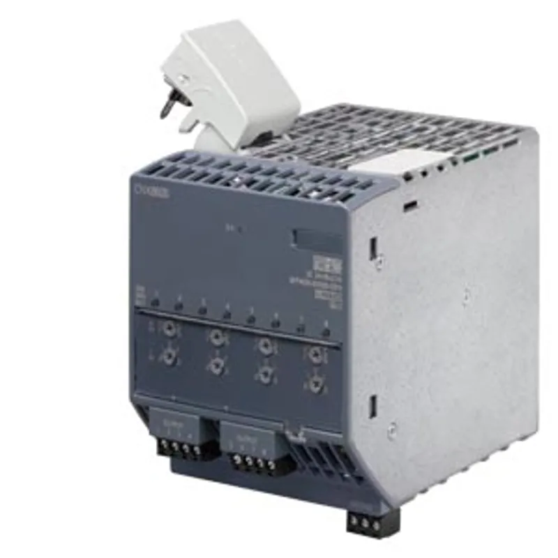 Siemens 6EP4436-8XB00-0DY0 – SITOP CNX8600/8X2.5A SITOP CNX8600 8x2.5 A expansion module for PSU8600 output: 24 V DC/8x 2.5 A outputs…