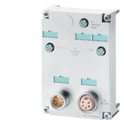 Siemens 6ES7194-4AP00-0AA0 – SIMATIC DP, connection module for ET 200pro CPU 151xPRO-2 PN, 3x M12 and 2x 7/8" for 2xPROFINET Siemens 6ES7194-4AP00-0AA0 – SIMATIC DP, connection module for ET 200pro CPU 151xPRO-2 PN, 3x M12 and 2x 7/8" for 2xPROFINET