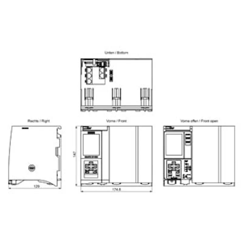 Siemens 6ES7517-3FQ10-0AB0 — photo 1 of 3