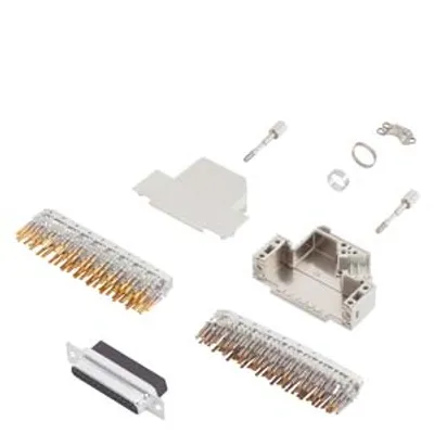 Siemens 6FX2003-1AA50 – Signal connector, D-sub type: 50-pole pin Screw interlock Cable terminal 5.5-12 mm Pack=3 units