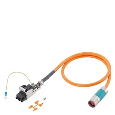 Siemens 6FX8002-5DN01-.... – Power cable pre-assembled type: 6FX8002-5DN01 4x…