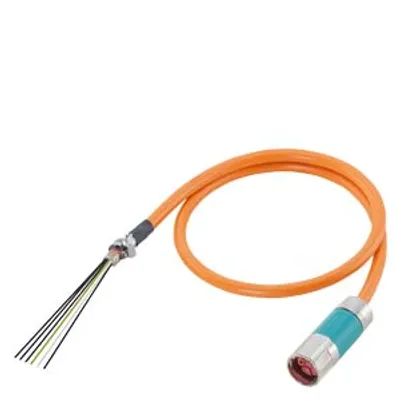 Siemens 6FX8002-5DS64-.... – Power cable pre-assembled type: 6FX8002-5DS64 4x 10+(2x1.5)…