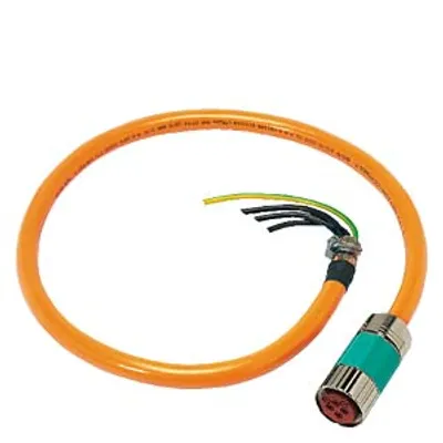 Siemens 6FX8042-5CS24-.... – Power cable pre-assembled type: 6FX8002-5CS24 4x 16 C…
