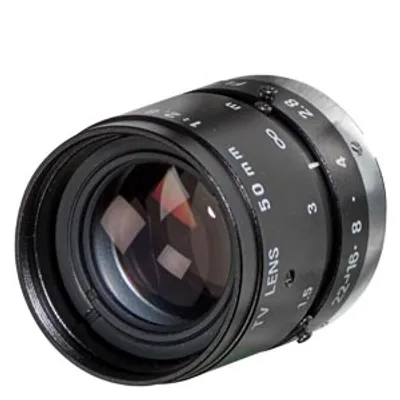 Siemens 6GF9001-1BG01 – Mini-lens 25 mm, 1: 1.4 with fixed focal distance, aperture and focus adjustable D=29.5 mm, L=38.9 mm .