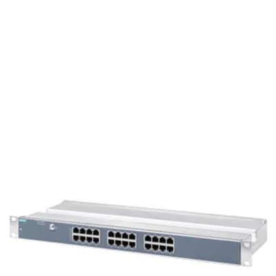 Siemens 6GK5124-0BA00-3AR3 – SCALANCE XR124WG; Unmanaged IE switch; 19" rack; 24 x 10/100 Mbit/s electrical ports; LED diagnostics Siemens 6GK5124-0BA00-3AR3 – SCALANCE XR124WG; Unmanaged IE switch; 19" rack; 24 x 10/100 Mbit/s electrical ports; LED diagnostics