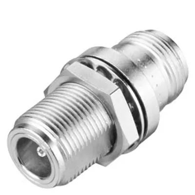 Siemens 6GK5798-2PP00-2AA6 – N-Connect Female/female Panel feedthrough, cabinet bushing, 2.4 GHz and 5 GHz for Wall thickness max. 4.5 mm.