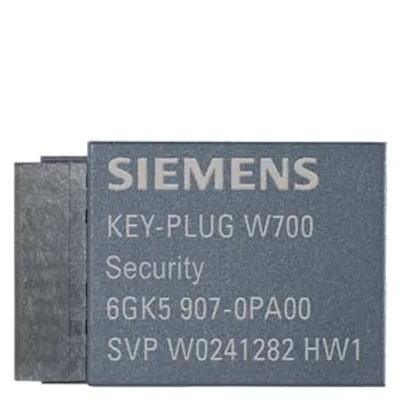 Siemens 6GK5907-0PA00 – KEY-PLUG W700 Security, Removable data storage medium for enabling of security features for SCALANCE W700… Siemens 6GK5907-0PA00 – KEY-PLUG W700 Security, Removable data storage medium for enabling of security features for SCALANCE W700…