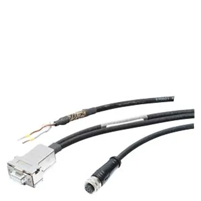 Siemens 6GT2891-4KH50-0AX0 – SIMATIC RF200/RF300 connecting cable, pre-assembled, between reader and PC (RS232), PUR, trailing