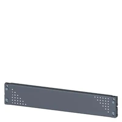 Siemens 8MF1160-2AM12-0 – SIVACON, mounting plate, mounting with bracket, perforated, H: 100 mm, W: 600 mm, zinc-plated