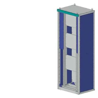 Siemens 8MF1266-3ES5 – SIVACON, Control panel Empty enclosure, earthquake-resistant, IP40, H: 2200 mm, W: 600 mm, T: 600 mm