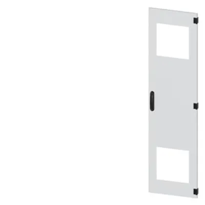 Siemens 8MF1870-2UT14-3BA2 – SIVACON, door, right, with cutout for filter fan, with ventilation openings, H: 1800 mm, W: 450 mm, RAL 7035