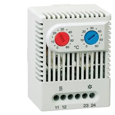 Siemens 8MR2170-1E – Twin thermostat 0 to 60 °C