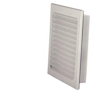 Siemens 8MR6400-6GV30 – Outlet filter, Extract: W: 177 mm, H: 177 mm, RAL 7035, IP54, EMC — photo 1 of 3