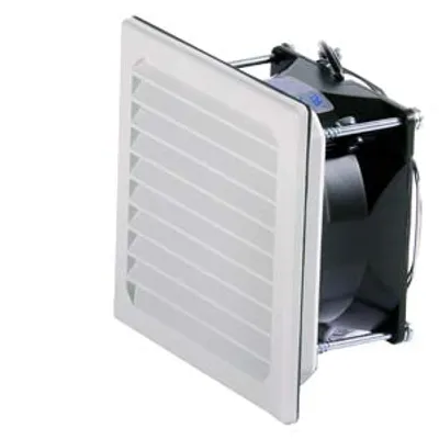 Siemens 8MR6411-5LV10 – Filter fan, Extract: W: 92 mm, H: 92 mm, RAL 7035, IP54, Airflow: 25 m3/h, Ue AC: 115 V