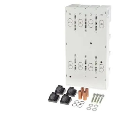 Siemens 8US1313-4AH03 – Device adapter MCCB, 4-pole, 250 A for 3VA12 Contacting to the adapter is supplied