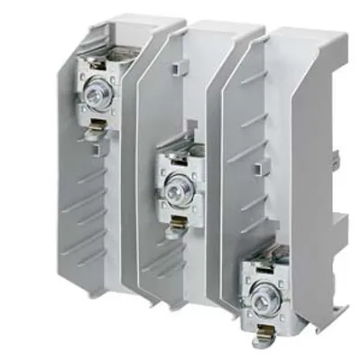 Siemens 8US1941-2AA04 – Terminal set, 3-pole for flat bars to 32x 20 mm busbar center-to-center spacing 60 mm, UL 508A
