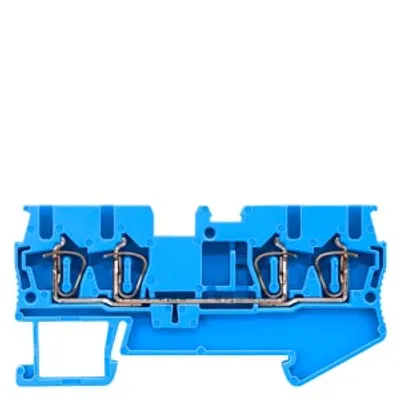 Siemens 8WH2004-0AF01 – Terminal, spring-loaded terminal, 4 clamping points, through-type terminal, 2.5 mm², blue Siemens 8WH2004-0AF01 – Terminal, spring-loaded terminal, 4 clamping points, through-type terminal, 2.5 mm², blue