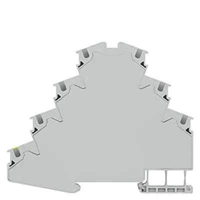 Siemens 8WH2040-4LG00 – Terminal, spring-loaded terminal, four-tier, PE/L/L/L