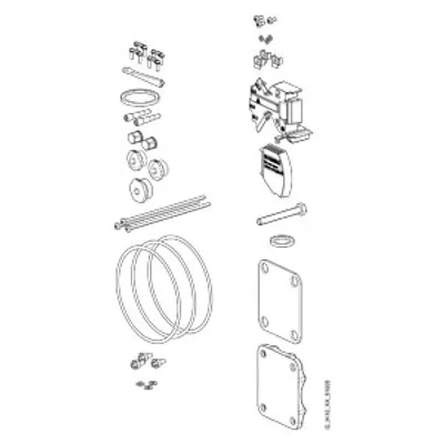 Siemens A5E03549396 – Bag of loose spare parts for SITRANS FST030 industrial encl…