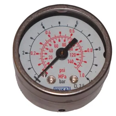 Siemens A5E32527731 – Manometer metal IP44, G1/8, 3 pieces for SIPART PS2 / PS100 gauge blocks