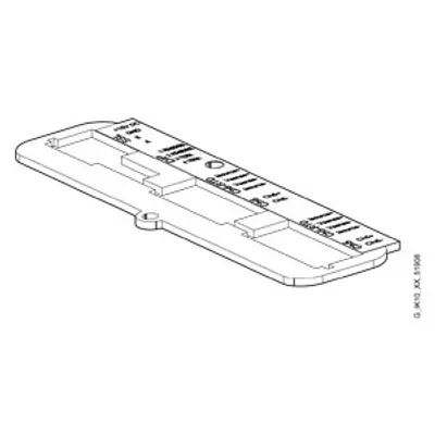 Siemens A5E45882046 – Top cover plate for ext. DSL 1 x Cover plate 1 x Pan head screw, 3x9 Siemens A5E45882046 – Top cover plate for ext. DSL 1 x Cover plate 1 x Pan head screw, 3x9